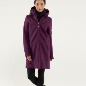 lululemon purple tweed jacket